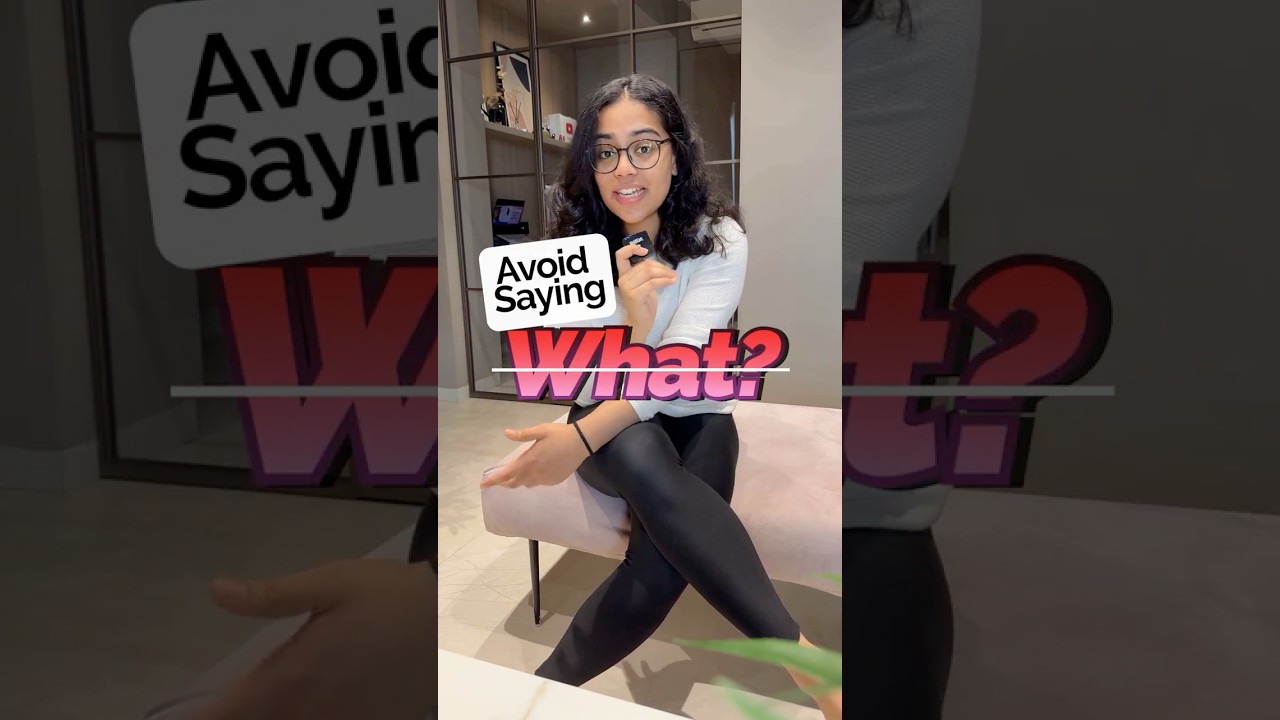 STOP 🚫 saying 