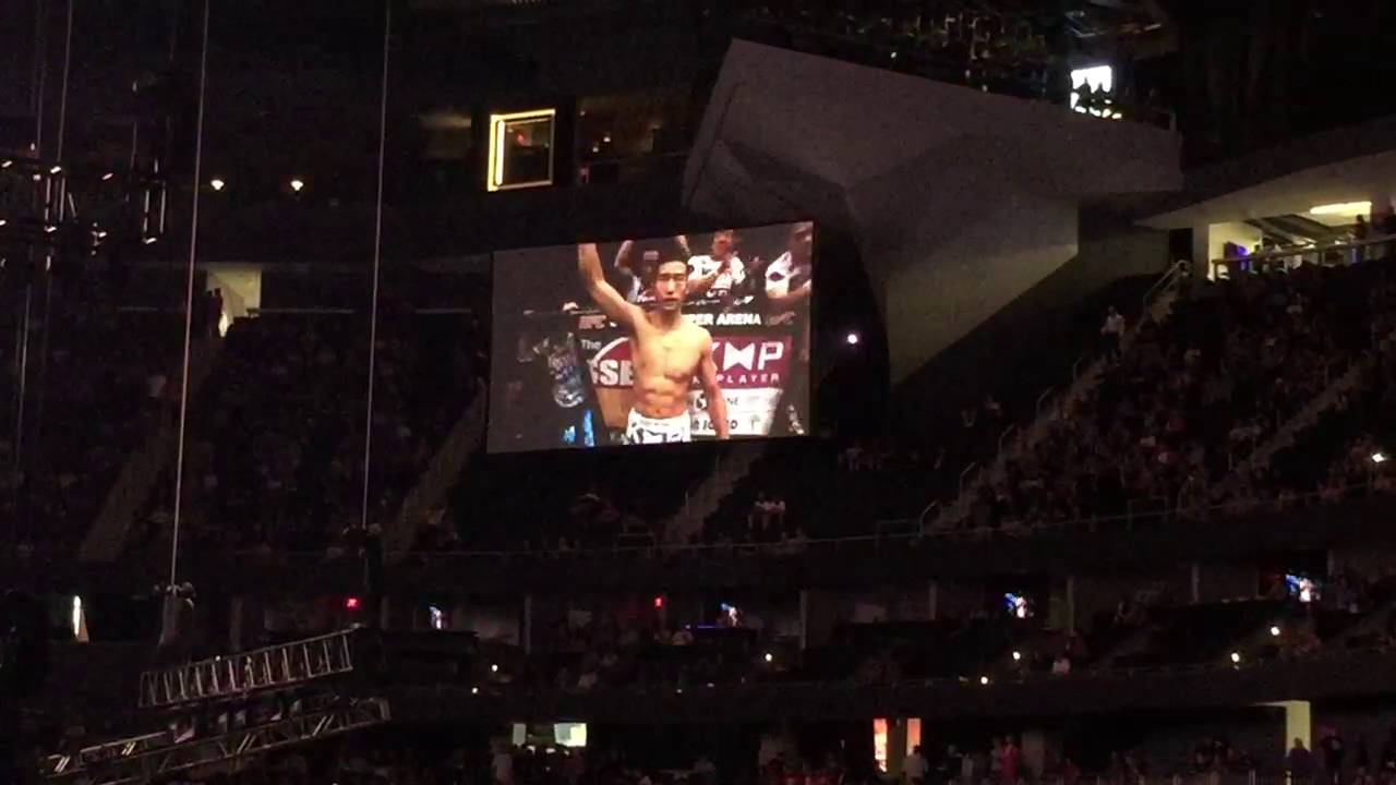 UFC 202 intro from the arena McGregor Diaz