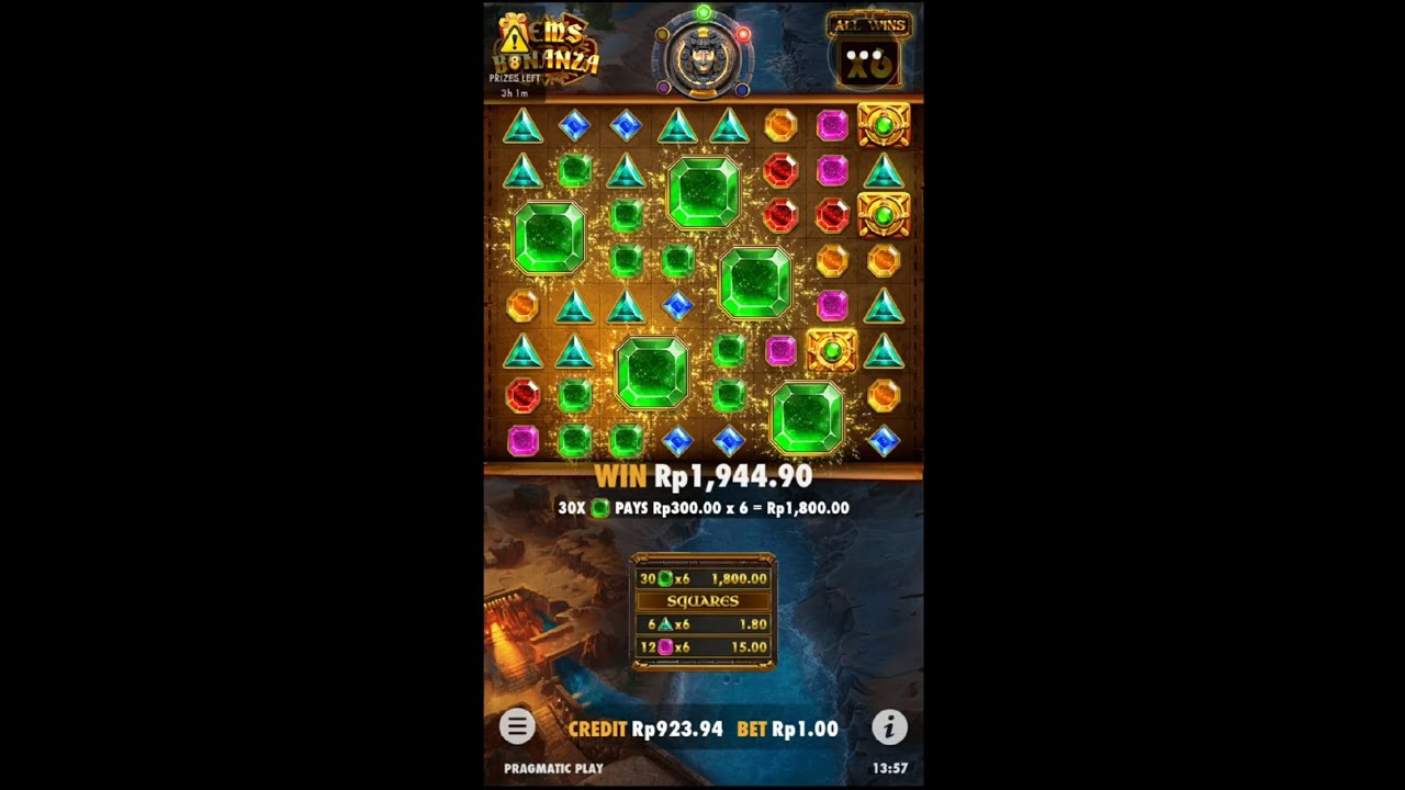 ▶️ MAX LEVEL GEMS BONANZA 😱 ISTIMEWAAA‼️