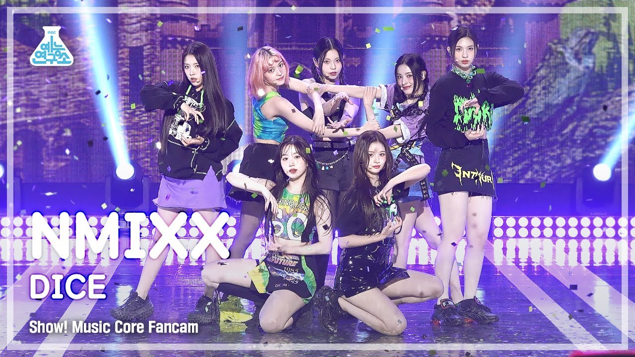 [예능연구소] NMIXX – DICE(#엔믹스 - 다이스) FanCam | Show! MusicCore | MBC221022방송