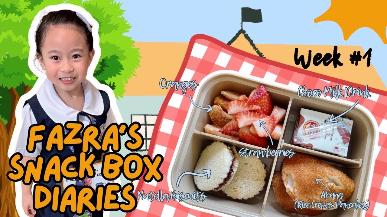 Snack Box Diaries | Simple Back to School Snack Ideas for Kids🥰