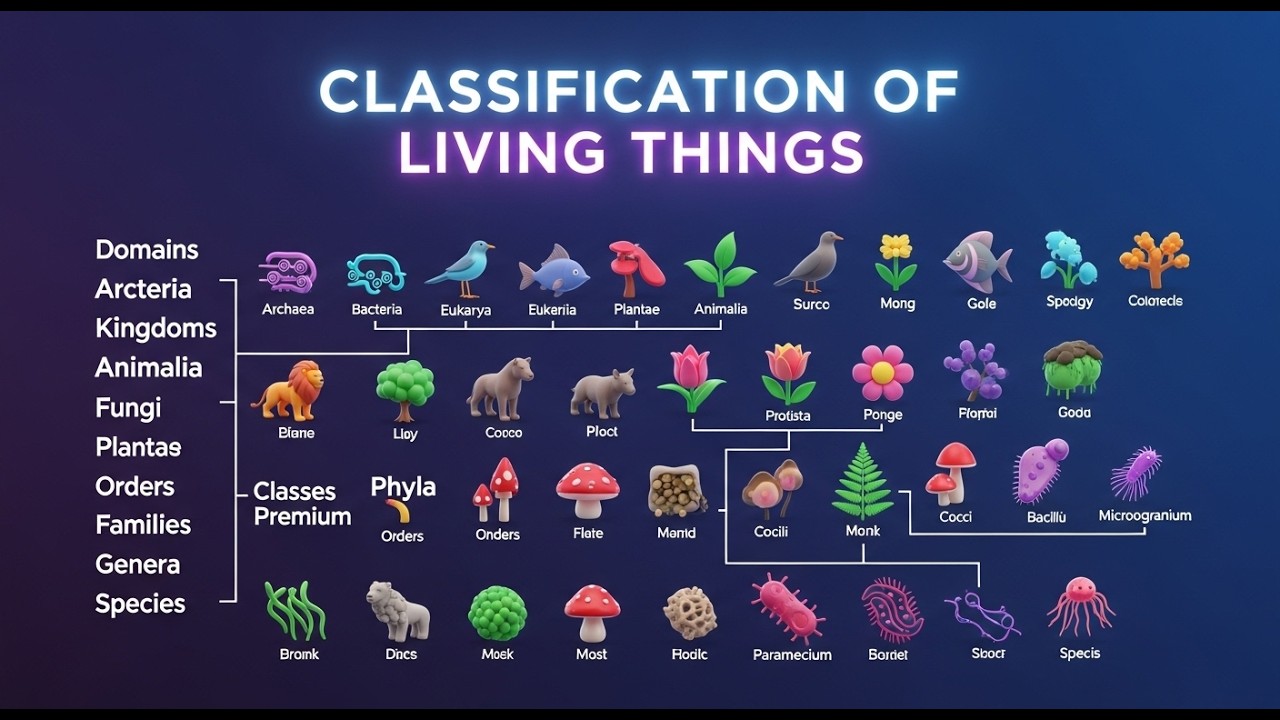 “Classification of Living Things – Understanding How Scientists Organize Life”