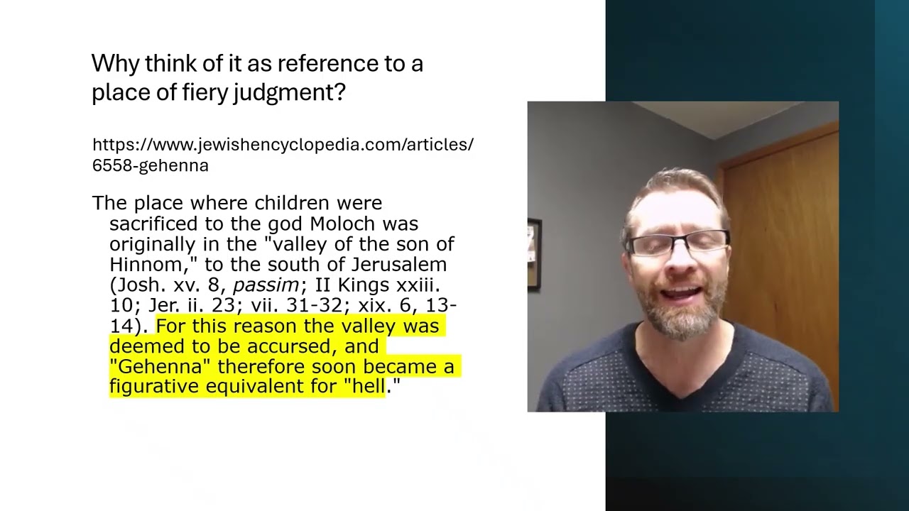 Annihilationism Gehenna: What is It?