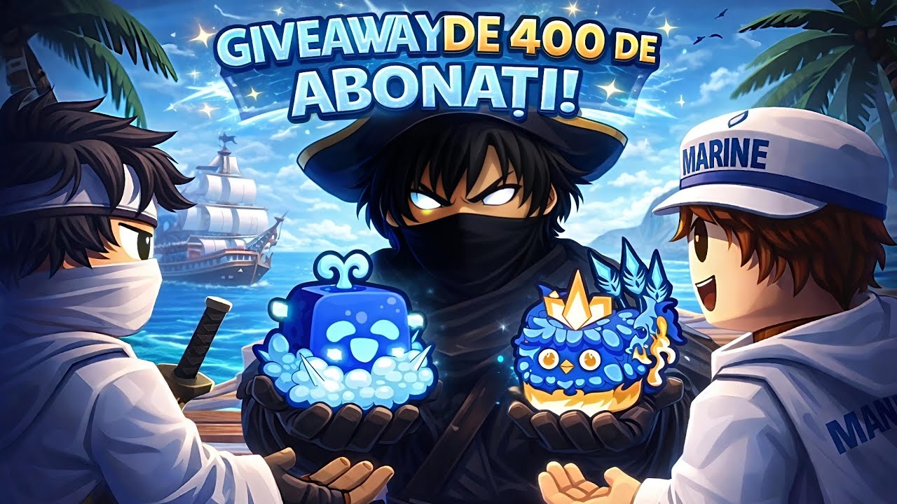 GIVEAWAY SPECIAL 400 ABONAȚI!⭐🎁⭐