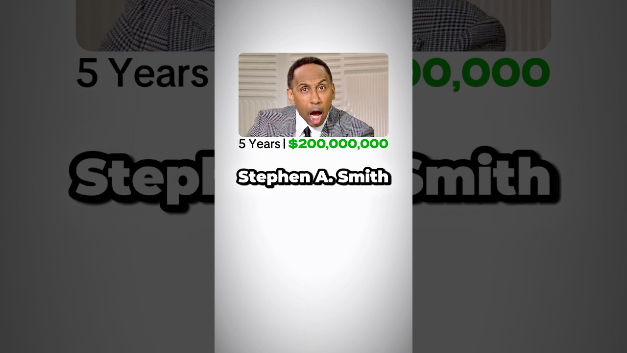 Putting Stephen A. Smith&rsquo;s $200M Contracts into Perspective