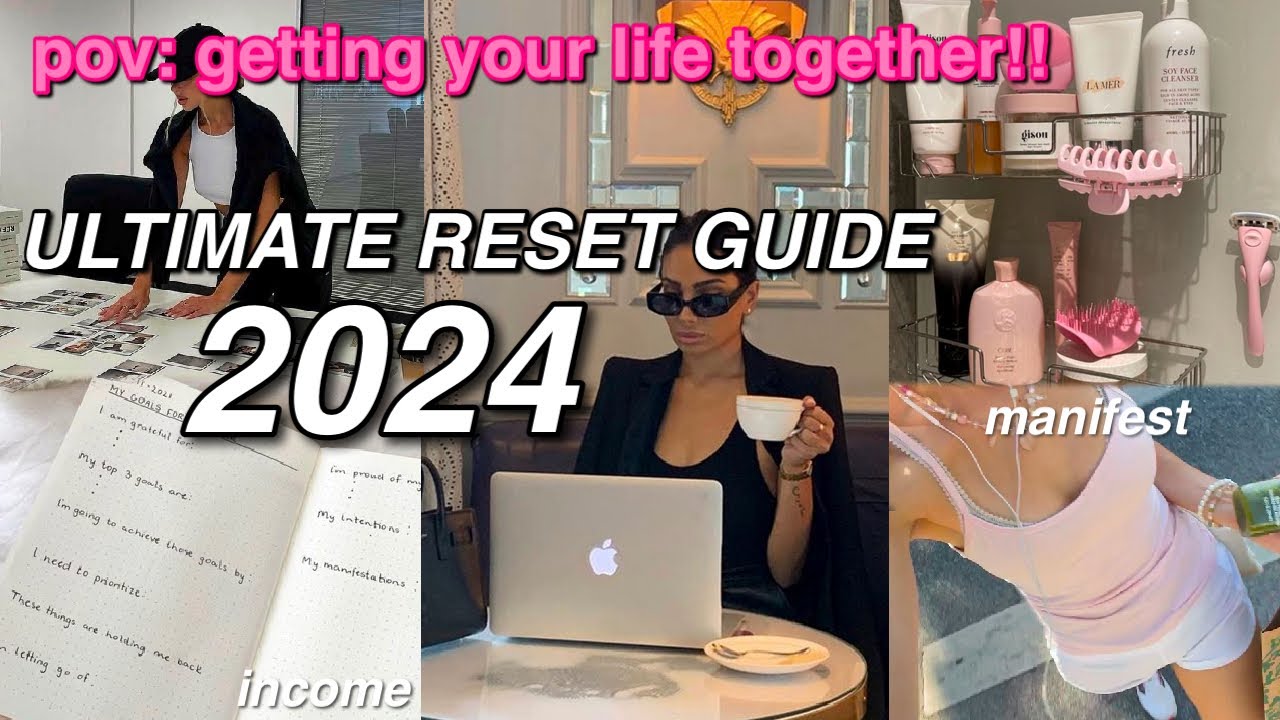 HOW TO MAKE 2024 YOUR BEST YEAR YET! vision boards, goals, new habits, & journaling