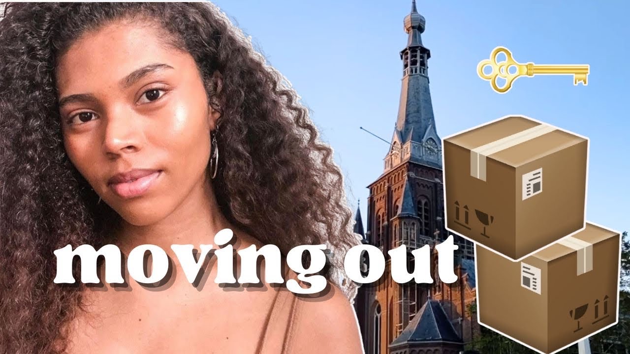 tilburg university move out vlog 🎓 pack with me + moving to utrecht