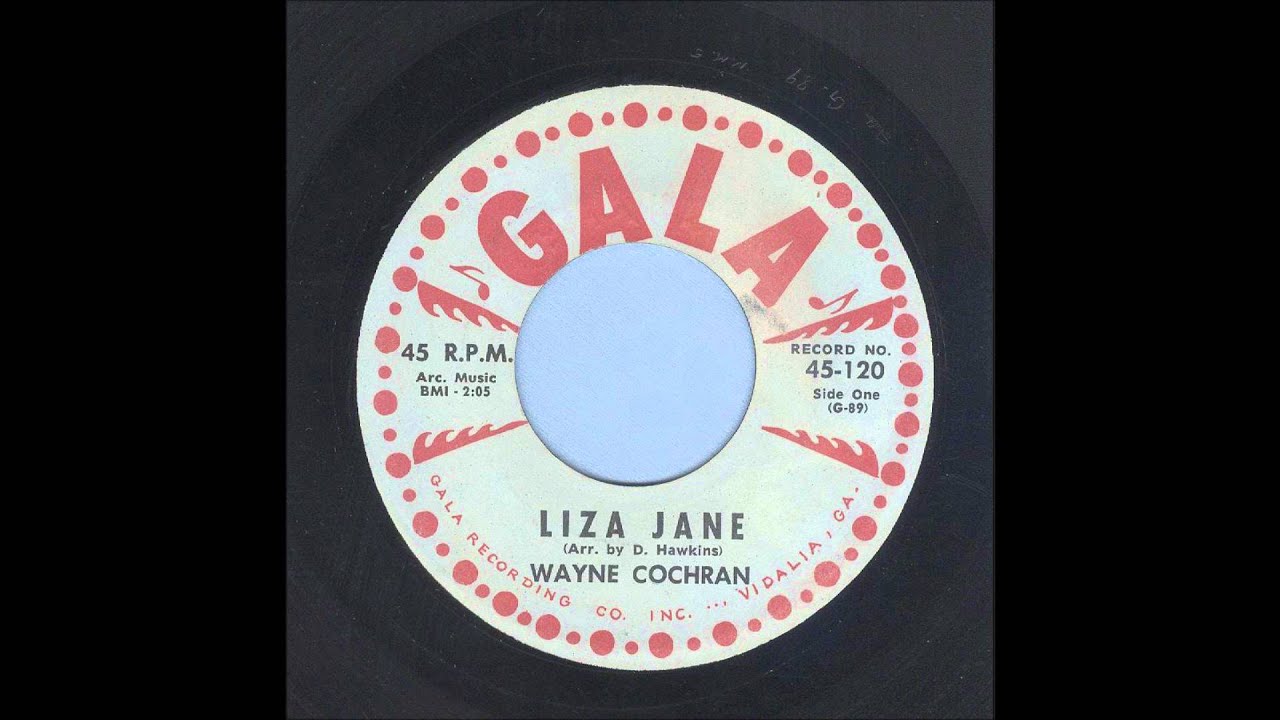 Wayne Cochran - Liza Jane - Rockabilly 45