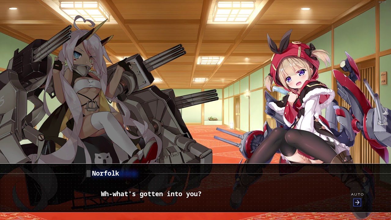 Azur Lane : Crosswave Episode 54 Norfolk's Tender Moment