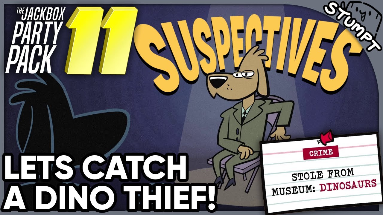 CATCH THE DINO THEIF! - Suspectives (Jackbox Party Pack 11)