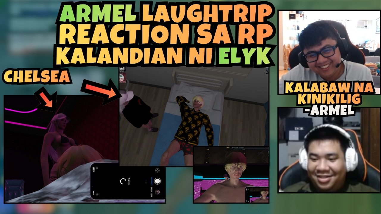 ARMEL SOBRANG LAUGHTRIP REACTION SA KALANDIAN NI KYLE SA GTA | GINAWANG RADIO ANG DALAWA