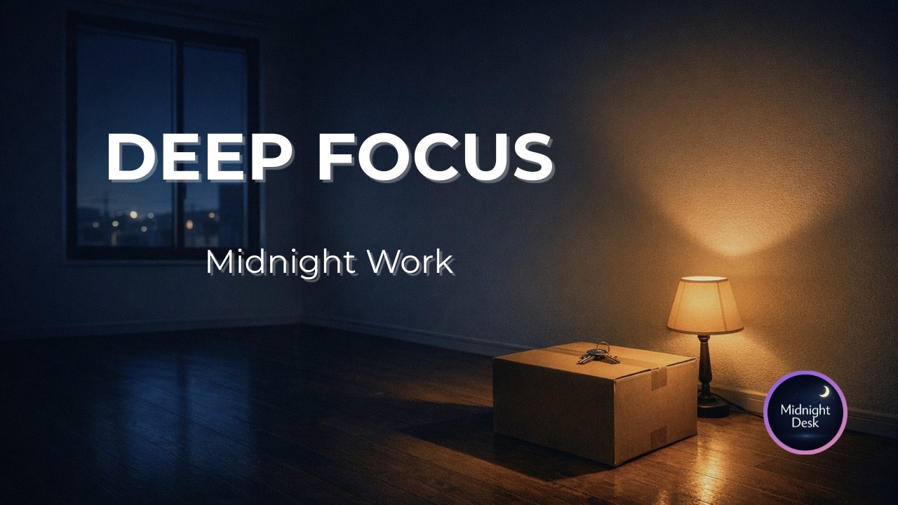Deep Focus Music for Work | Sudden Voyage – Midnight Office Ambient (1 Hour)[Vol.146]