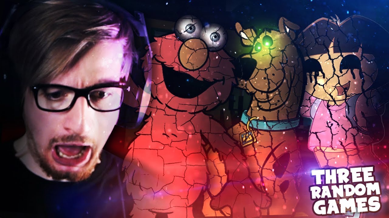 CARTOONS TURNED INTO HORRORS. || Three Random Games (Cartoon Horror Edition)