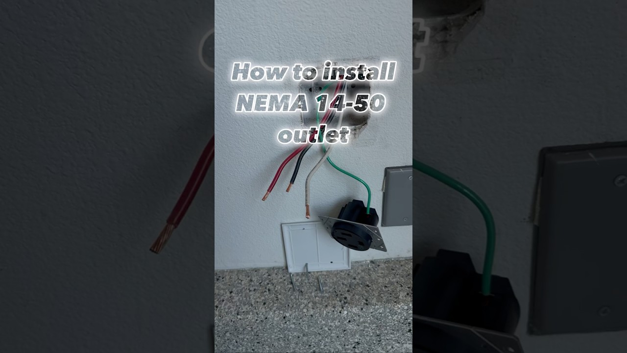 How to Install a NEMA 14-50 Outlet for EV Charging &mdash; Safe & NEC Approved