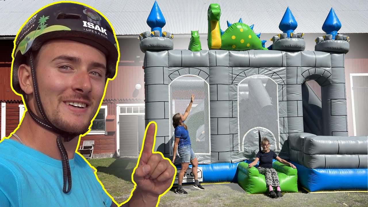KÖPER EN HOPPBORG & TESTAR NYNÄSHAMNS SKATEPARK!