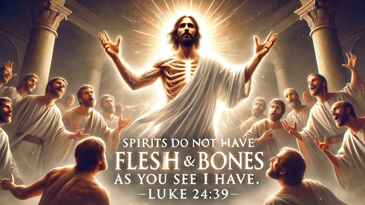 Jesus Resurrected Body:  Spiritual or Physical resurrection? What about Ghost?#biblestudy #spirit