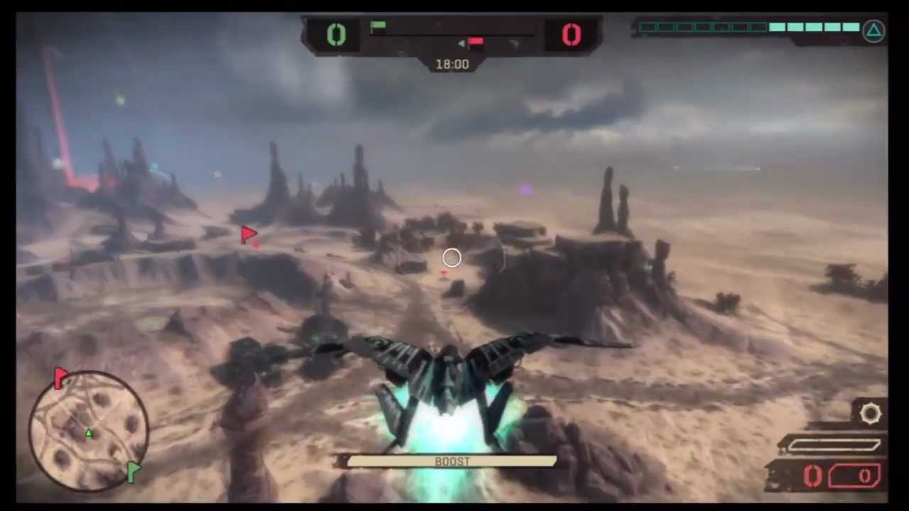 Starhawk Multiplayer Gameplay CTF Part 1