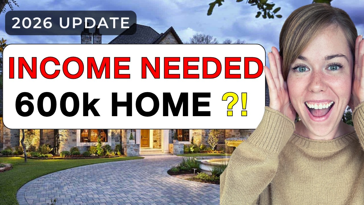 How Much Income You Need for a 600k Home in 2026 ( Mortgage Broker Insider)