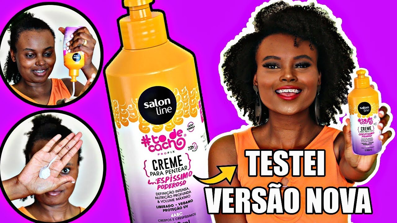 Testei Novo Crespíssimo Poderoso da Salon Line