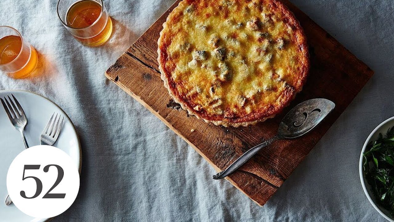 Caramelized Onion and Butternut Squash Tart