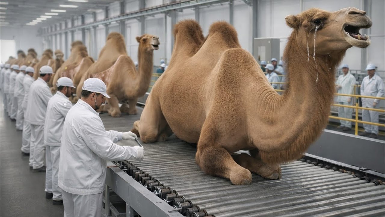 Inside the Biggest Bactrian Camel Factory on Earth &ndash; From Two Humps to Million-Dollar Products