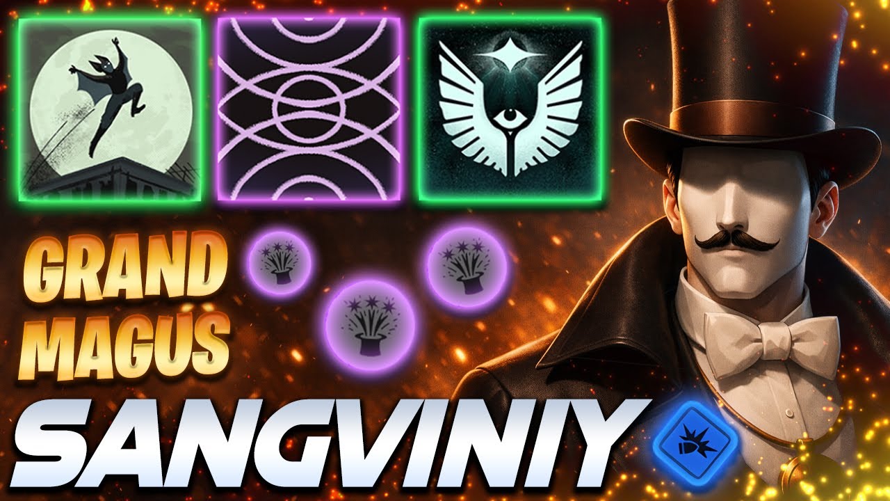 Sangviniy Sinclair GRAND MAGUS - Deadlock Pro Gameplay & Guides [Watch & Learn]