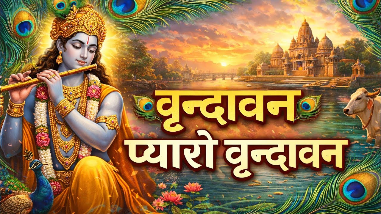 वृन्दावन प्यारो वृन्दावन | Vrindavan Pyaro Vrindavan Bhajan | श्री कृष्ण भजन | Radha Krishna Bhajan