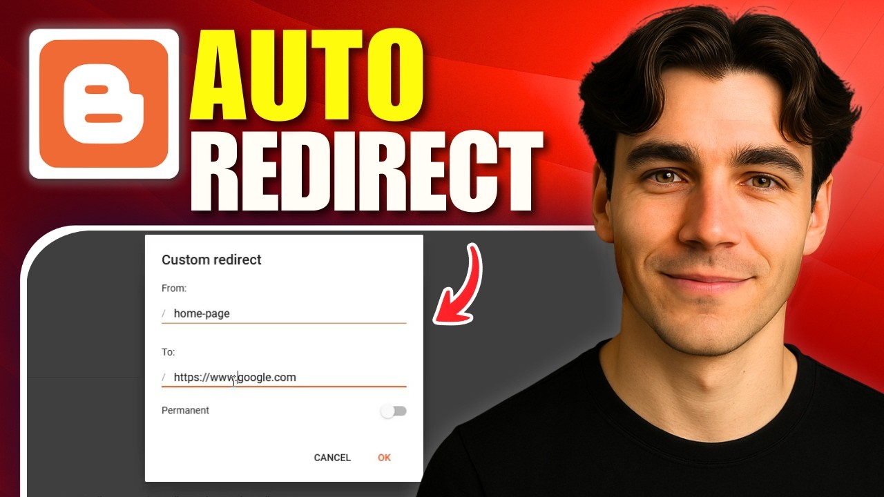 How to Auto Redirect A Blogger Website To Another Website (Tutorial 2026)