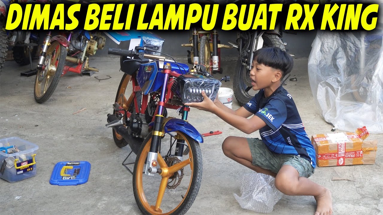 LAMPU BARU RX KING MINI DIMAS..