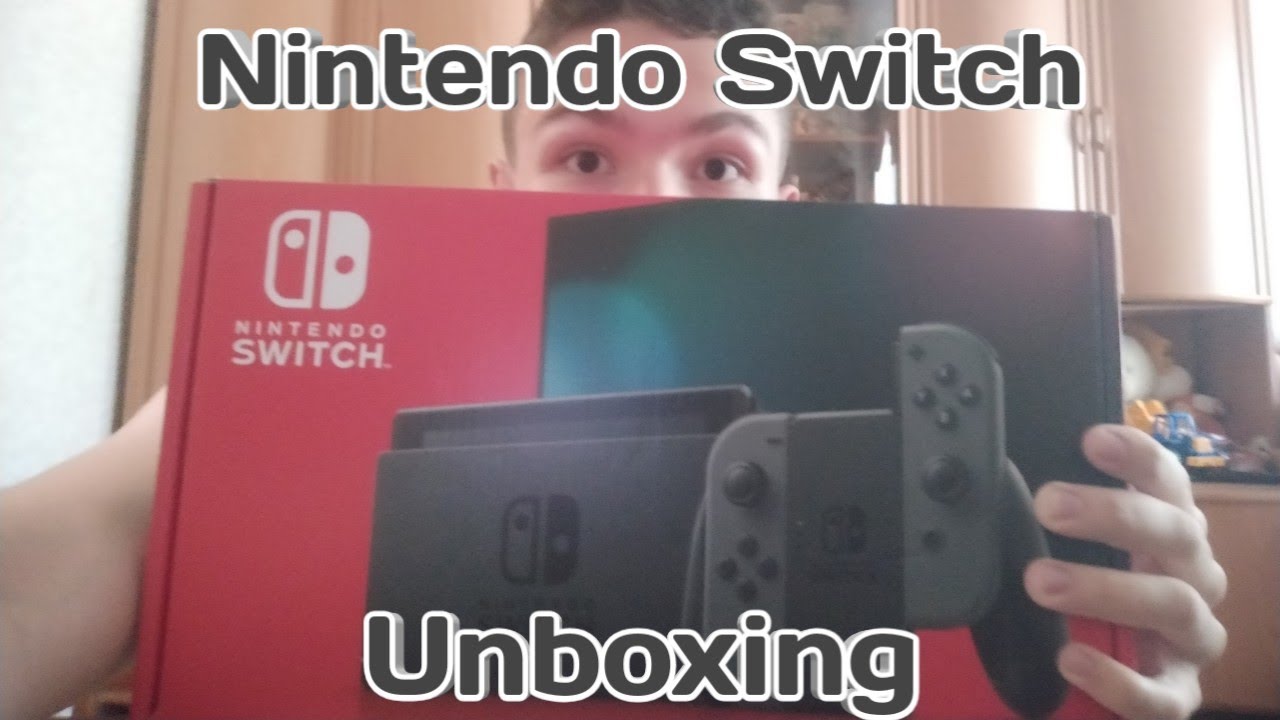 Распаковка первой покупки в отпуске | Unboxing - Nintendo Switch