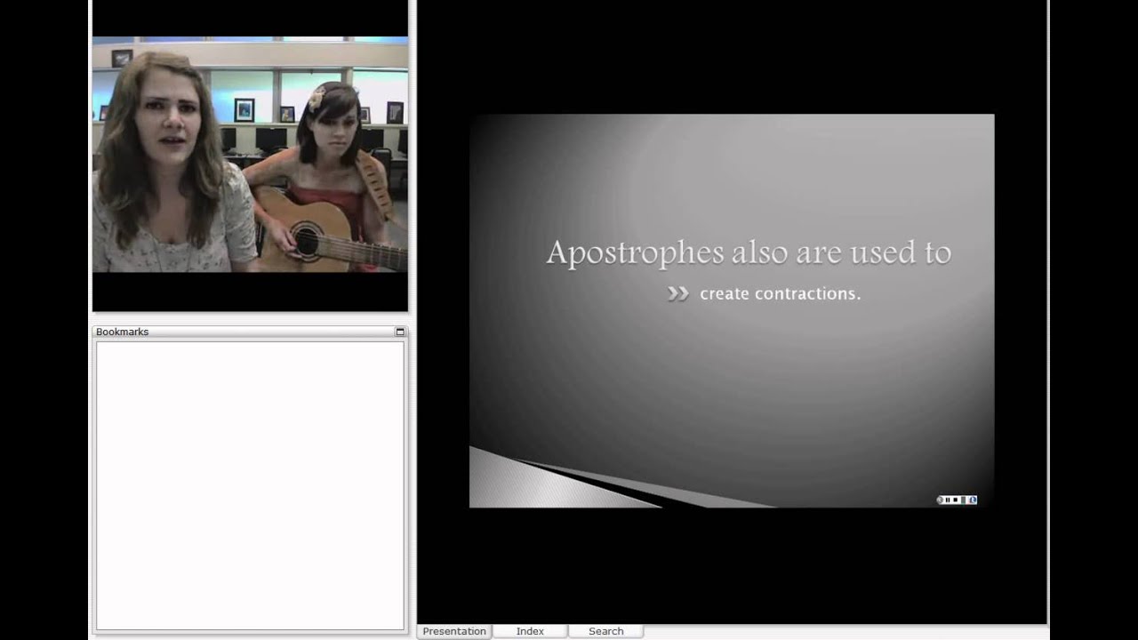 The Apostrophe Song by Laramie Woolsey