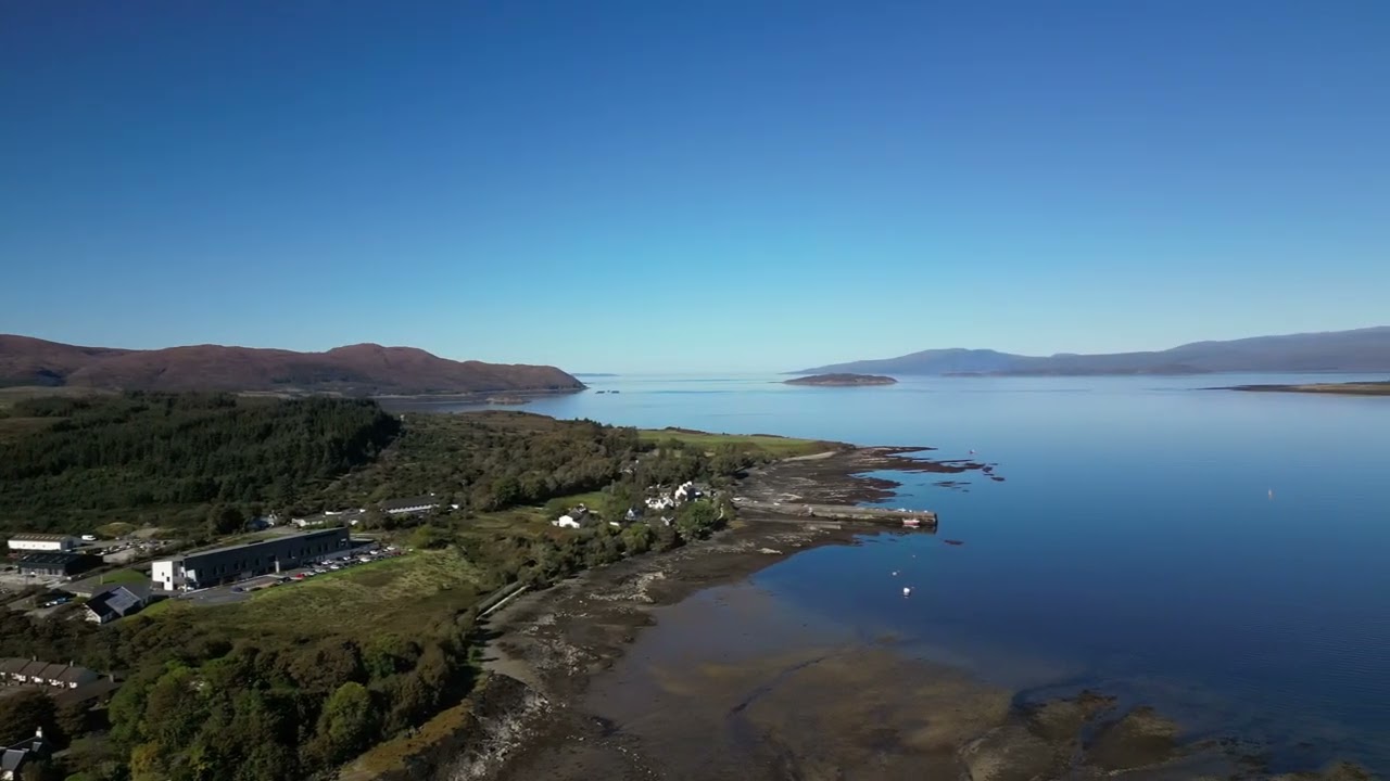 Broadford, Isle of Skye by Drone. full video of 