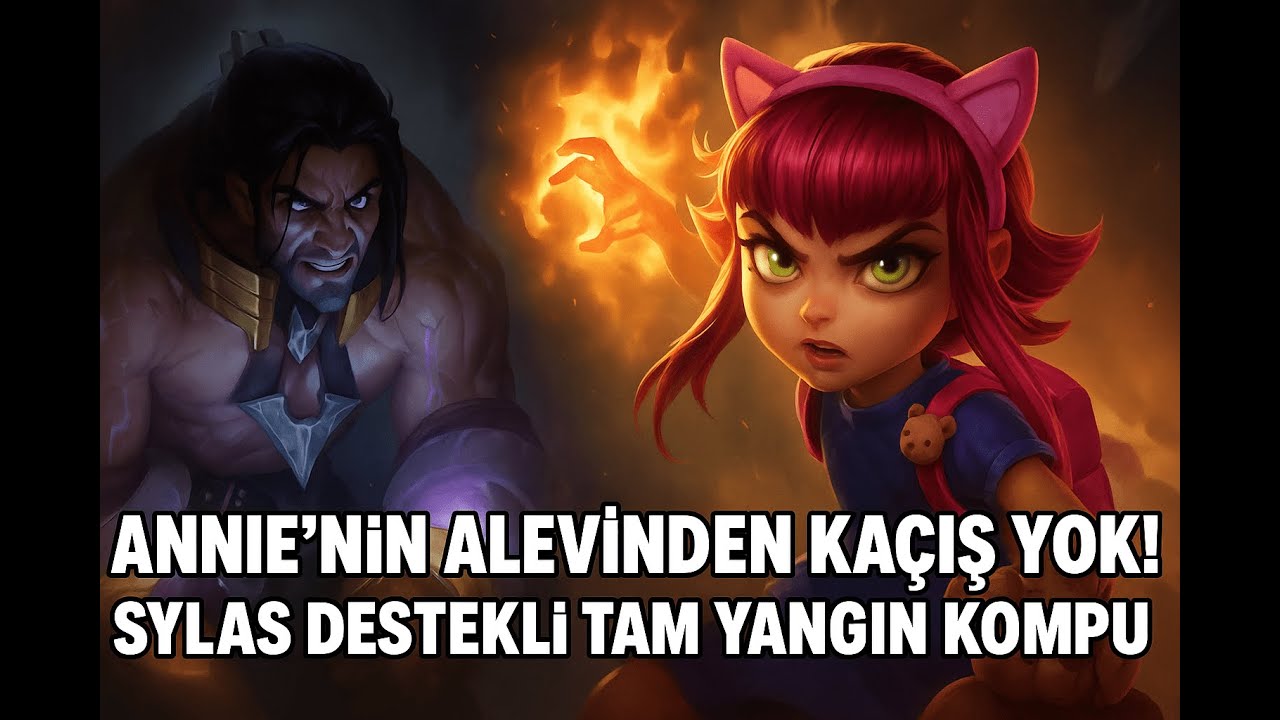 Annie’nin Alevinden Kaçış Yok! Sylas Destekli Tam Yangın Kompu | TFT SET 16 Büyücü Kompu