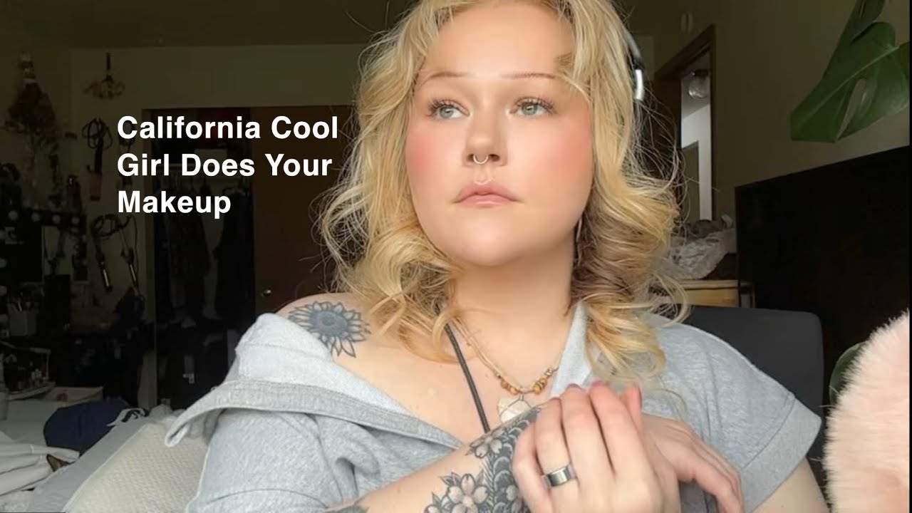 ASMR | California “Cool Girl” Does Your Makeup