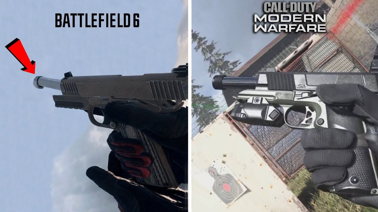 Battlefield 6 vs Modern Warfare 2019 - Attention to Detail