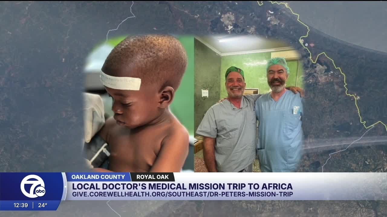 Local doctor's annual medical mission trip to Africa