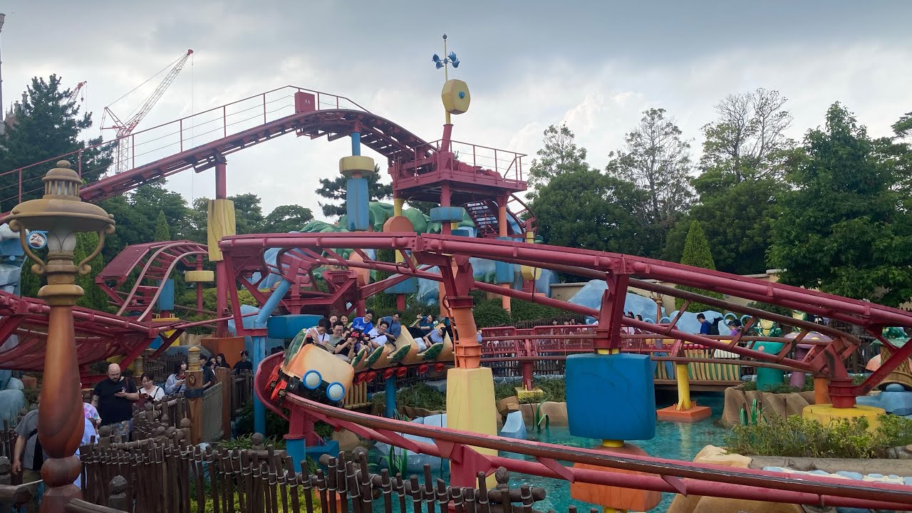 Gadget’s Go Coaster Full Experience 1080p POV Tokyo Disneyland