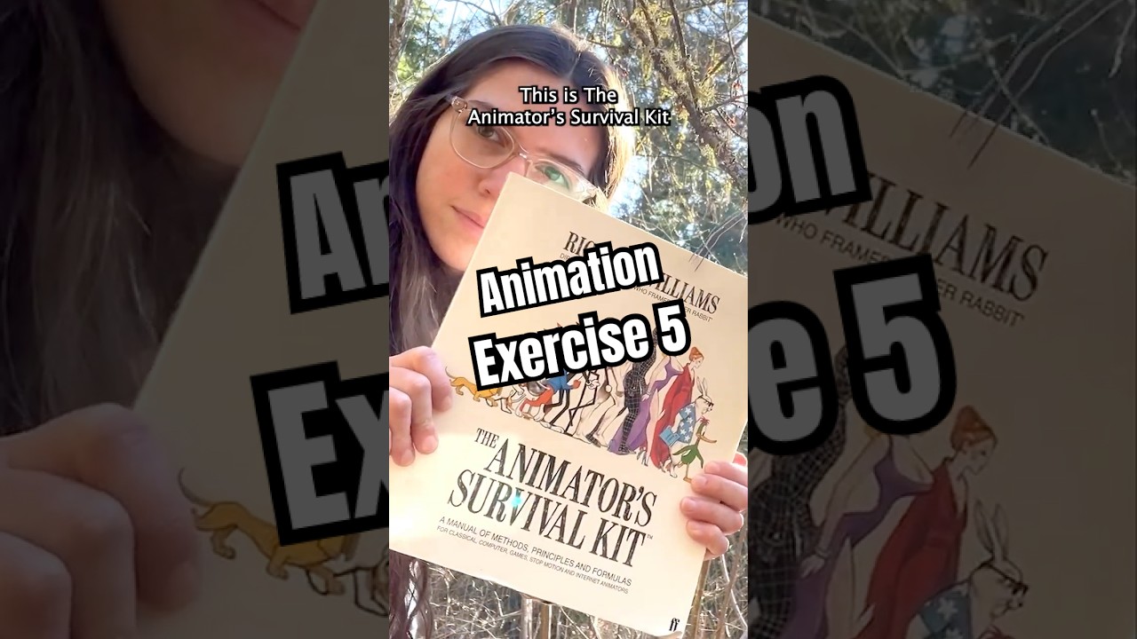 5 - Every Exercise in The Animator’s Survival Kit - Exercise 5 - Walking Chalk Person!