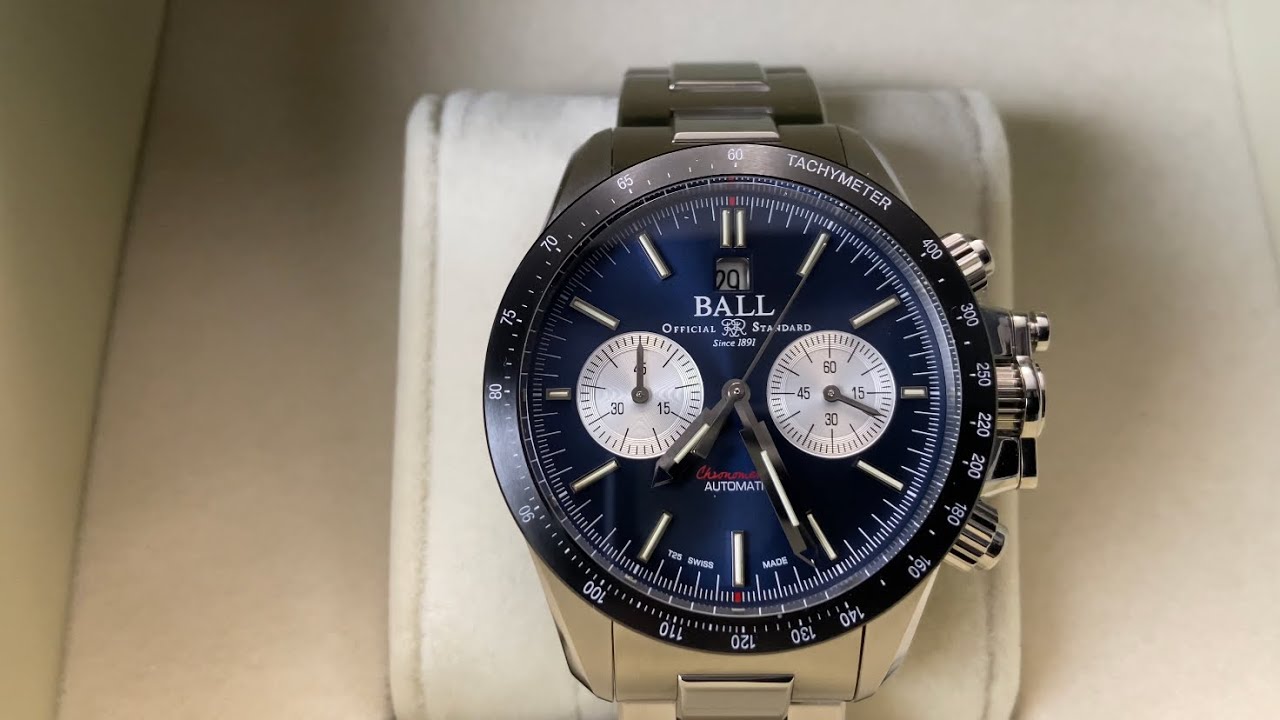 Ball Engineer Hydrocarbon Racer Chronograph!