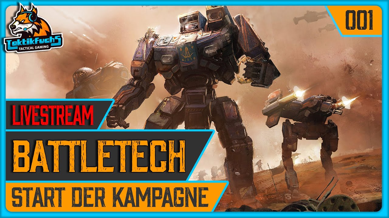LIVE Let's Play: BATTLETECH | #01 Tutorial-Missionen | Stream vom 22.09.25