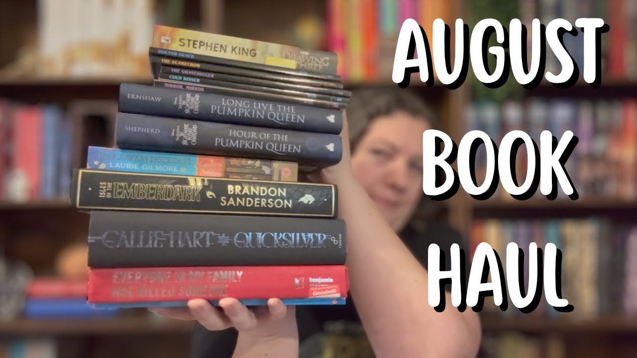 August Book Haul