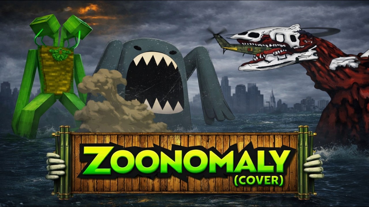 Infected Sky против The Bloop против JJ и Mikey Siren Heads | Zoonomaly Tiles Hop Mix