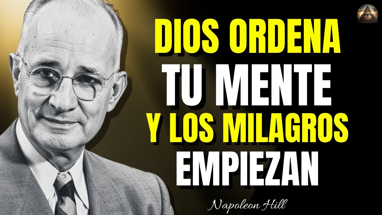 🔴CUANDO DIOS ORDENA TU MENTE, LA ABUNDANCIA DEJA DE RESISTIRSE | MOTIVACIÓN Napoleon Hill