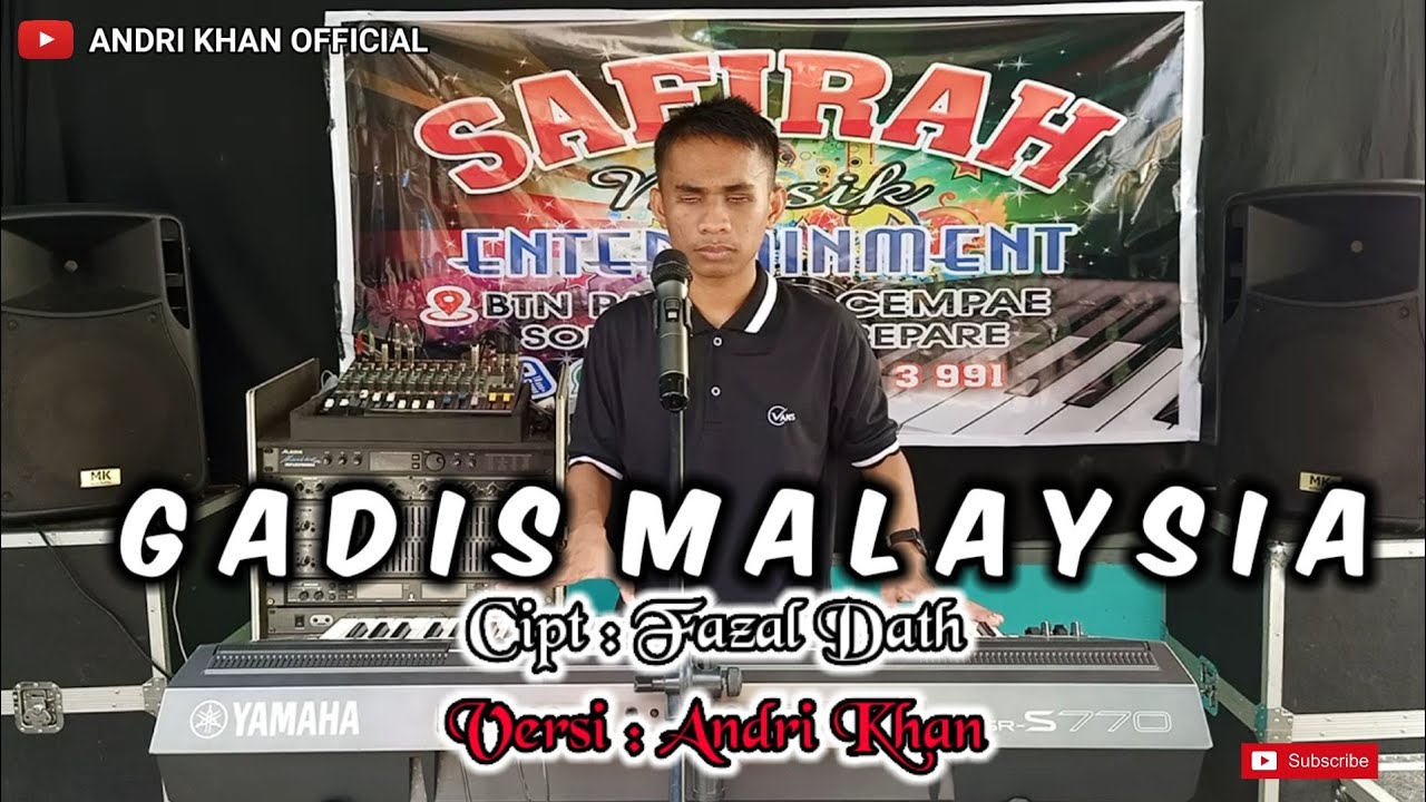 SANGAT MENYENTUH ANDRI KHAN BAWAIN LAGU || GADIS MALAYSIA || #ANDRIKHANOFFICIAL