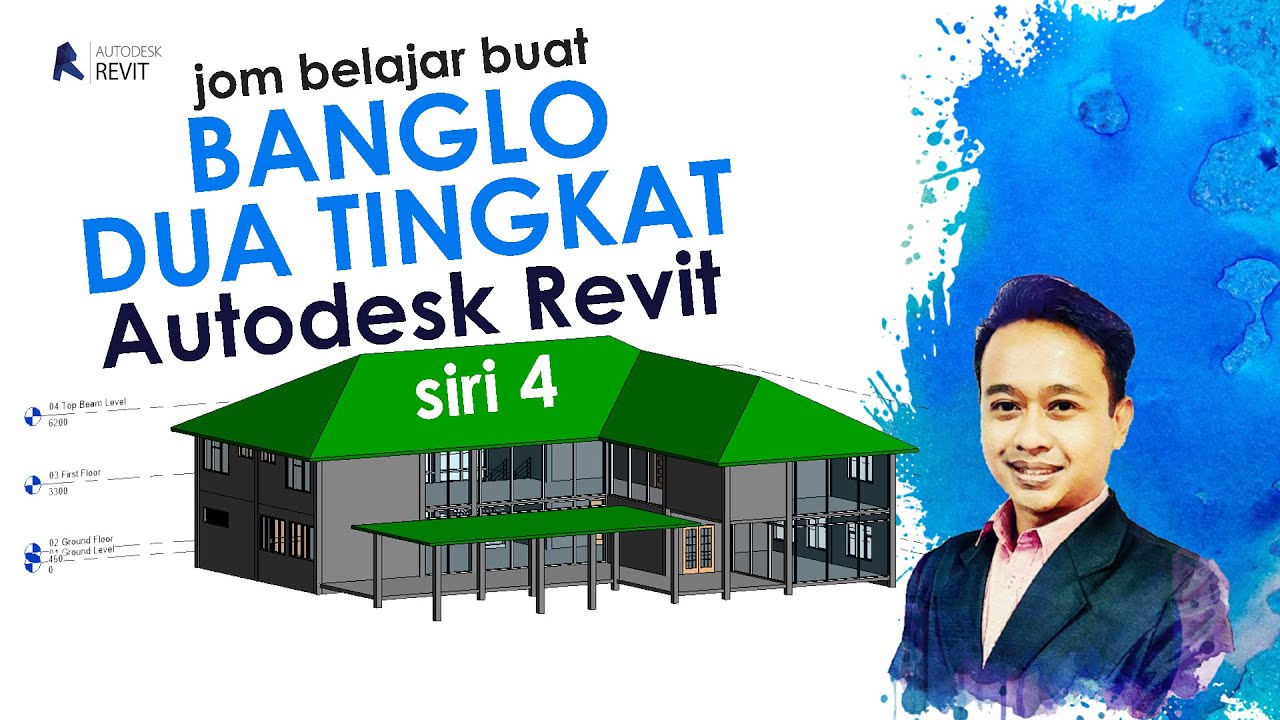 Tutorial Revit Bina Rumah 2 Tingkat (siri 4)