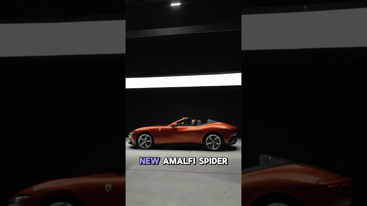 Новый Ferrari Amalfi Spider 2027 года полон громких заявлений из Маранелло!