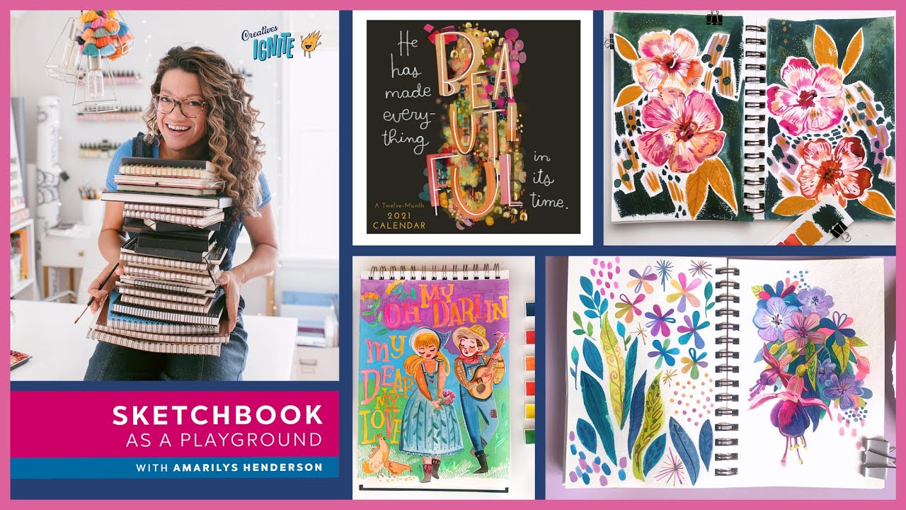 Sketchbook as Playground with Amarilys Henderson