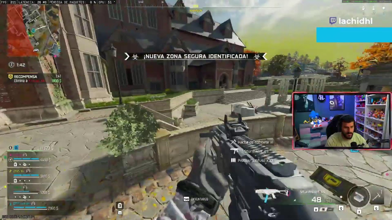 Jugando Call of Duty: Warzone en directo #warzone