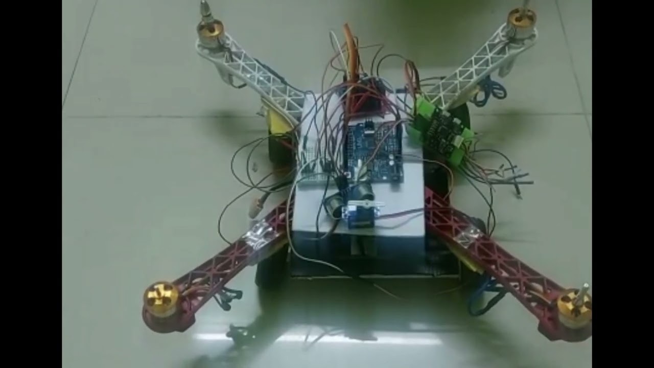 Hybrization of obstacle sensing rover with RPAS
