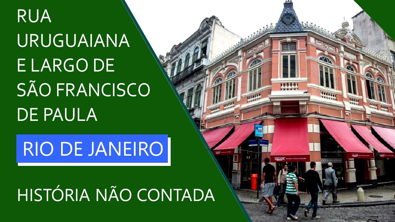Rua Uruguaiana e Largo de São Francisco   Rio de Janeiro